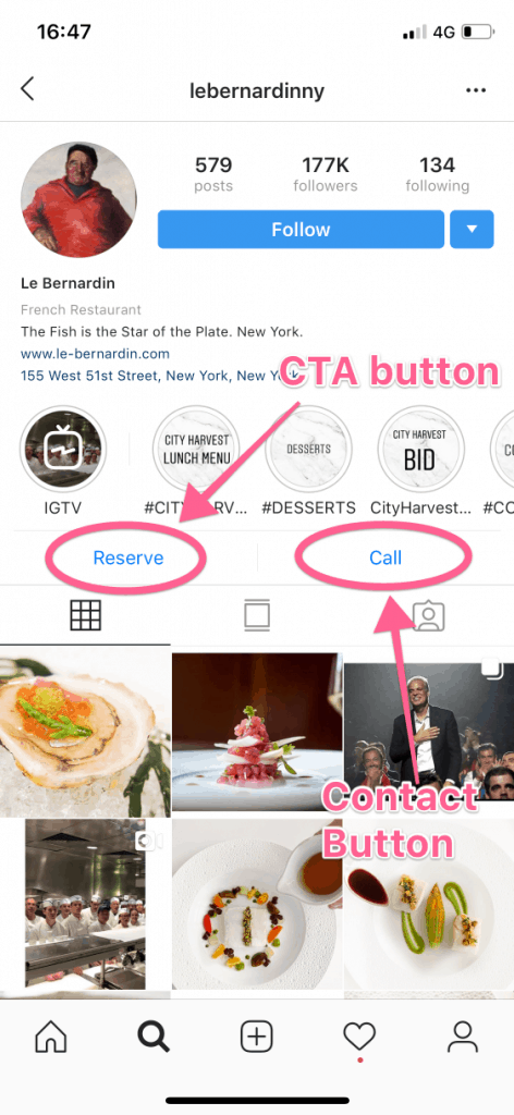 how to add whatsapp action button on instagram