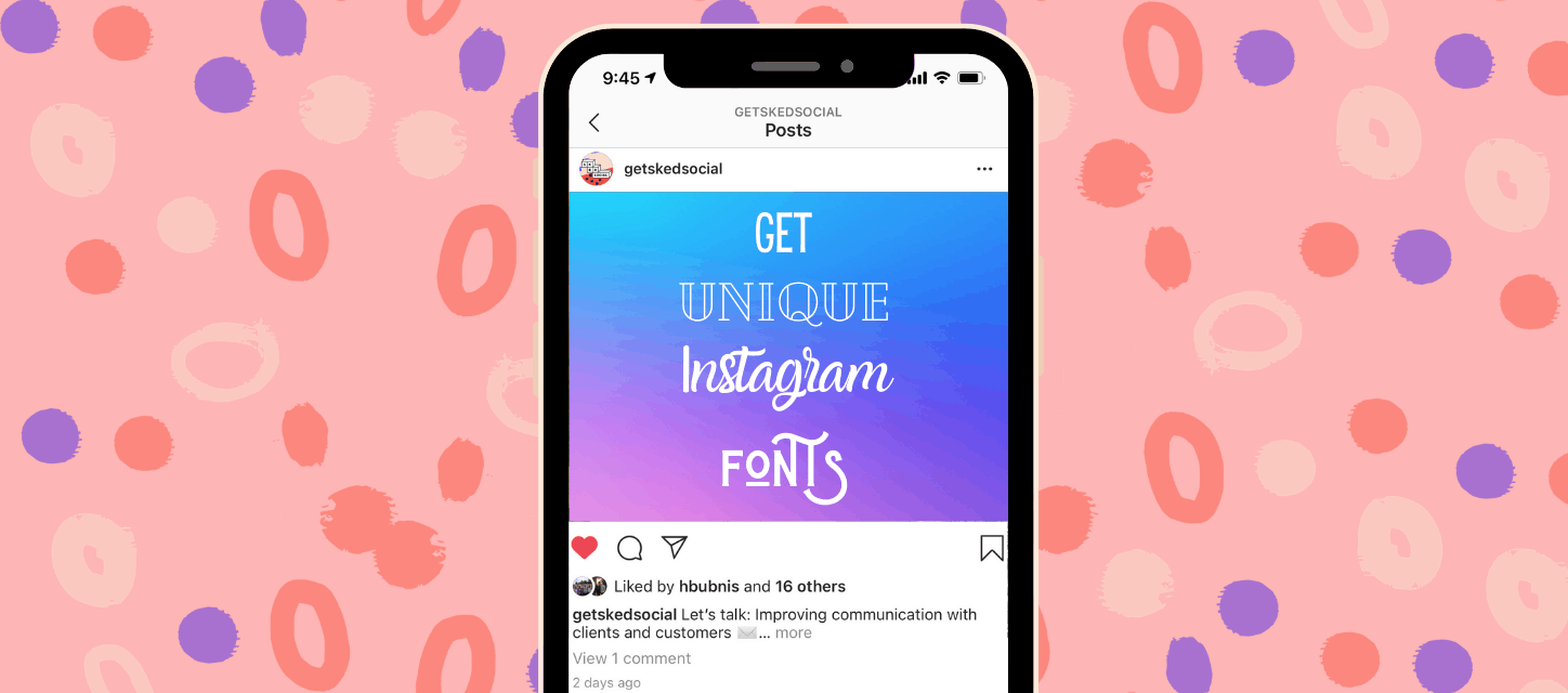 tiny instagram font