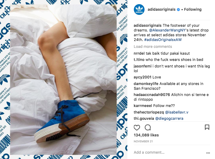 Instagram Post Ideas - Adidas - Sked Social